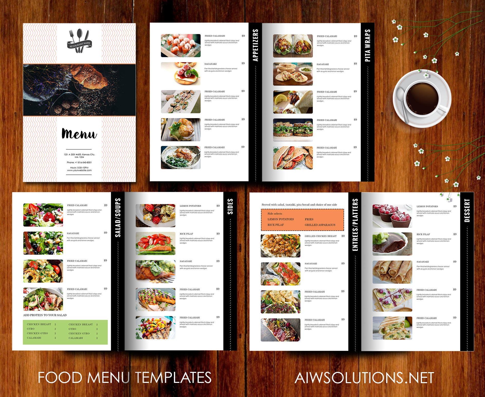 Restaurant Menu Templates Free Download Mac